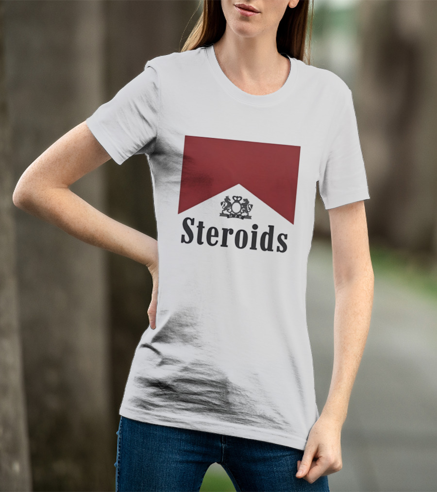 H2K Steroids Gym Fitness Lion Crest T-Shirt