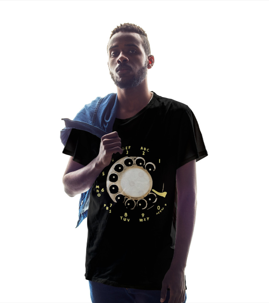 Rotary Telephone Dial ABC 1 2 3 T-Shirt