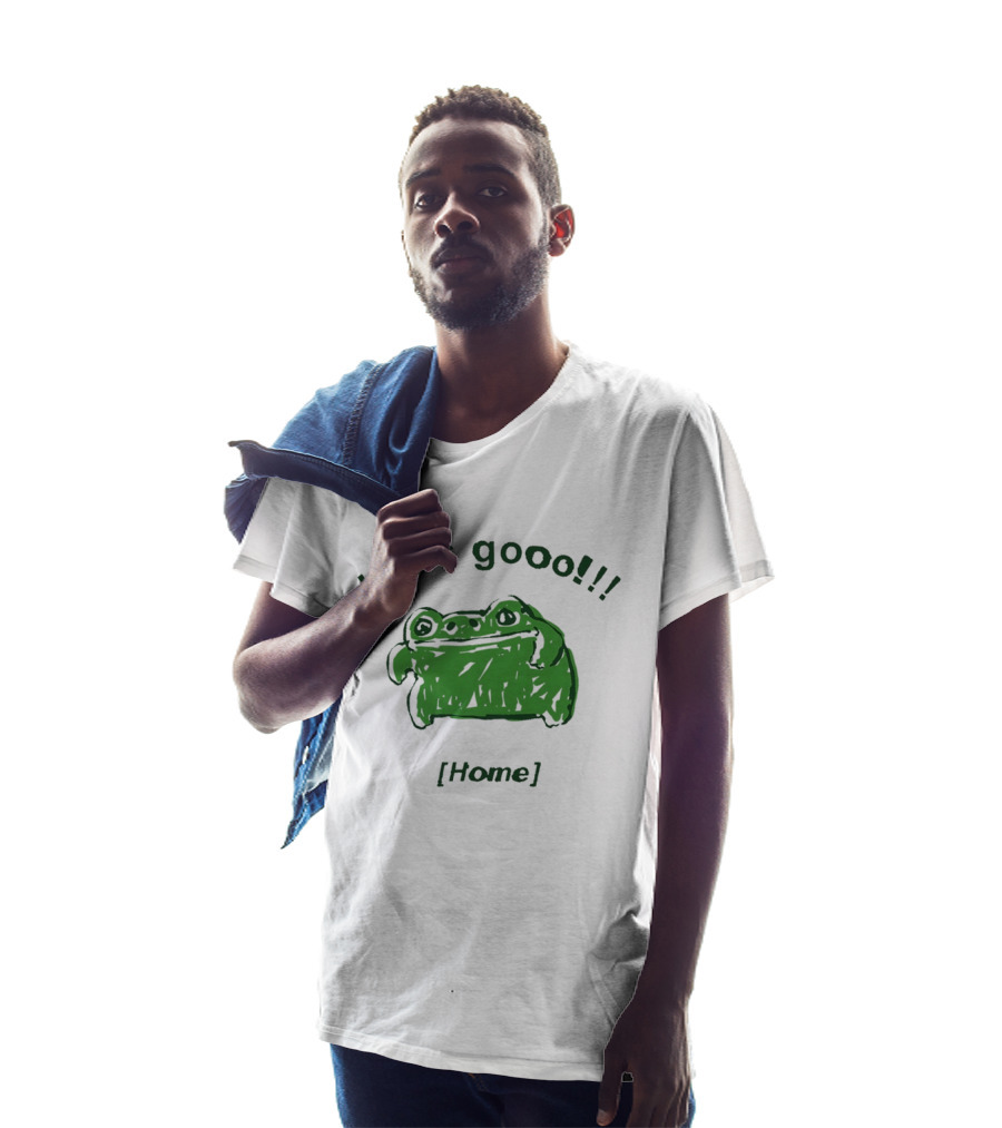 Let's Gooo Home Popcornpunk Frog T-Shirt