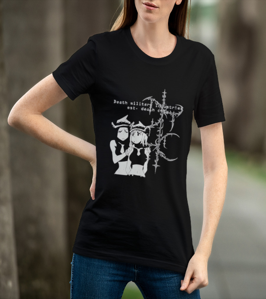 Death Military Industries Est Death City Anime Manga Cross T-Shirt