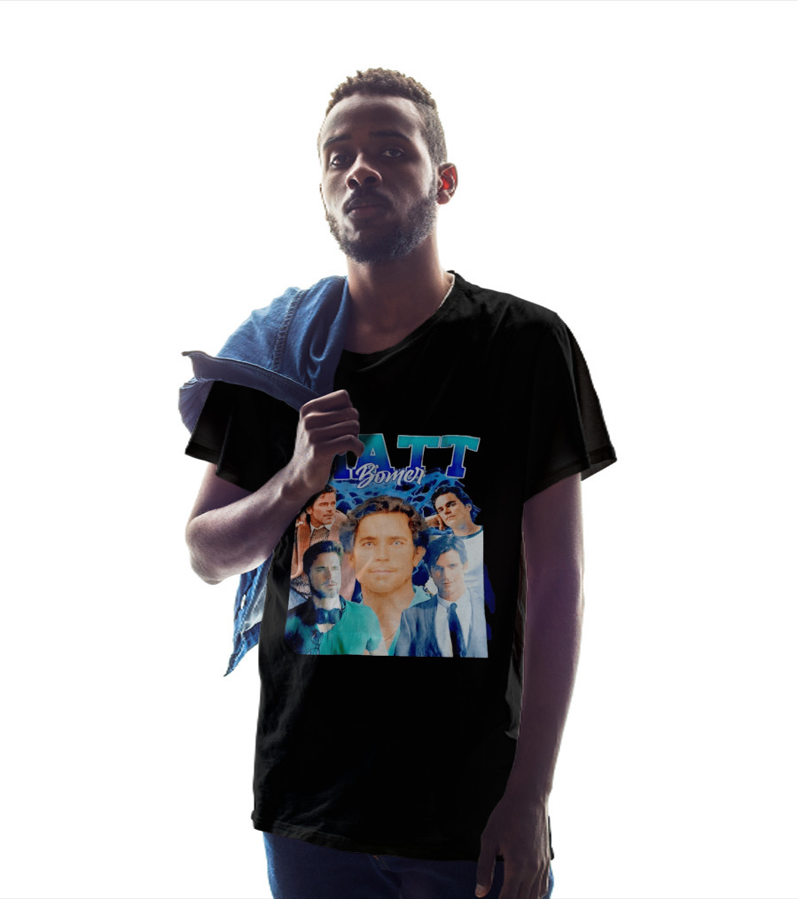 Matt Bomer Collage Actor Celebrity T-Shirt
