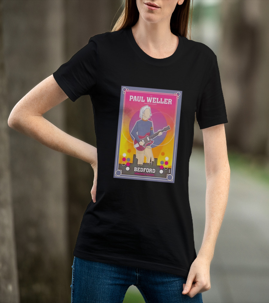 Paul Weller Live Plus Special Guests Bedford River Festival Summer Sessions 2023 T-Shirt