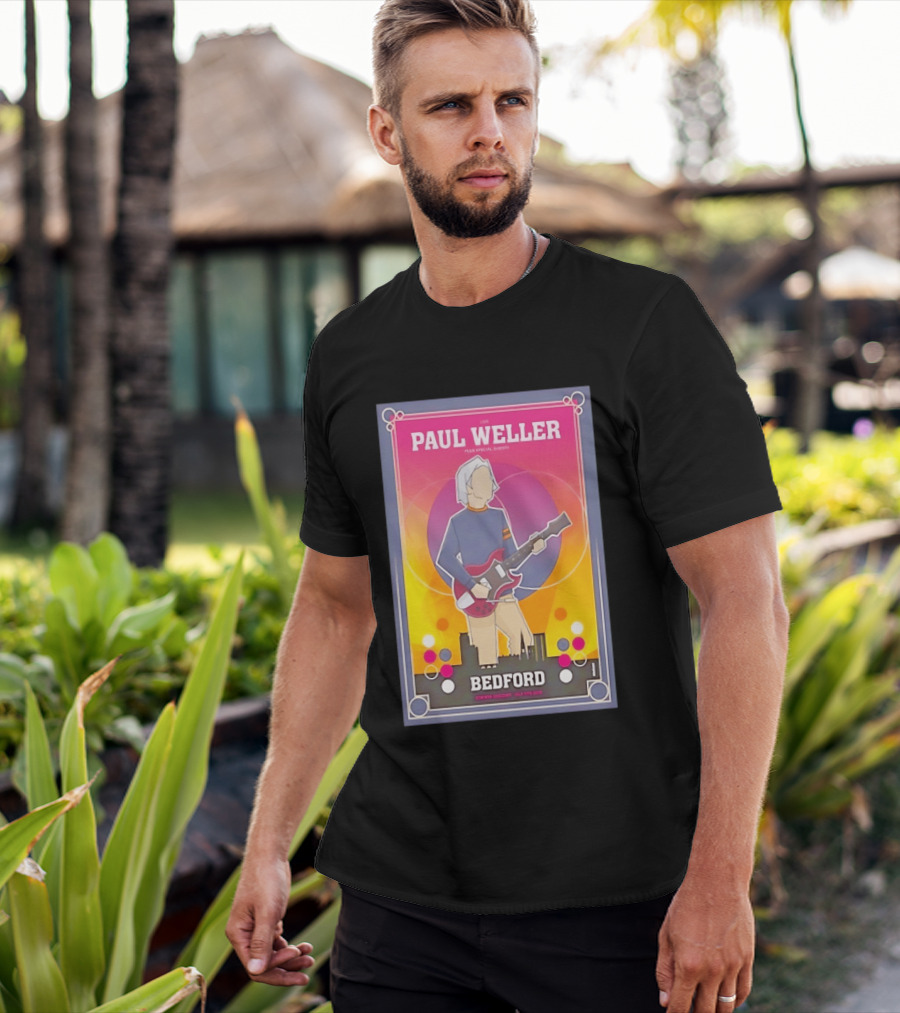 Paul Weller Live Plus Special Guests Bedford River Festival Summer Sessions 2023 T-Shirt