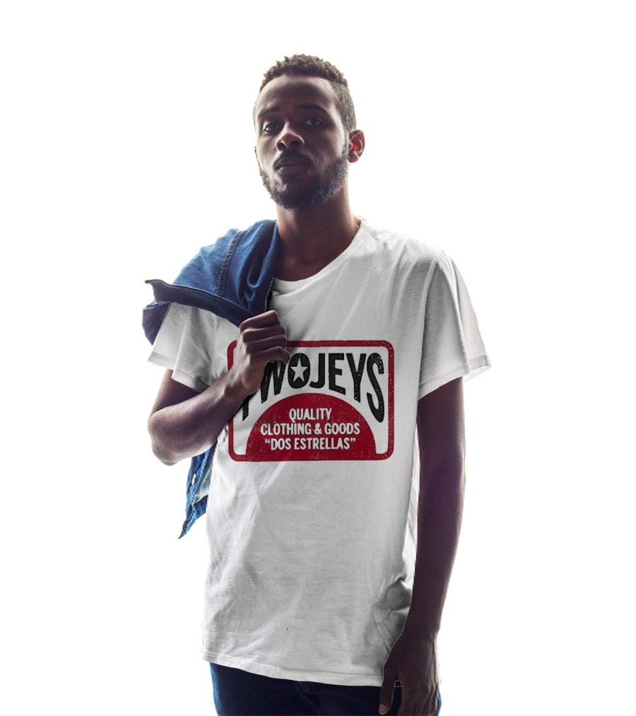 Twojeys Quality Clothing And Goods Dos Estrellas T-Shirt