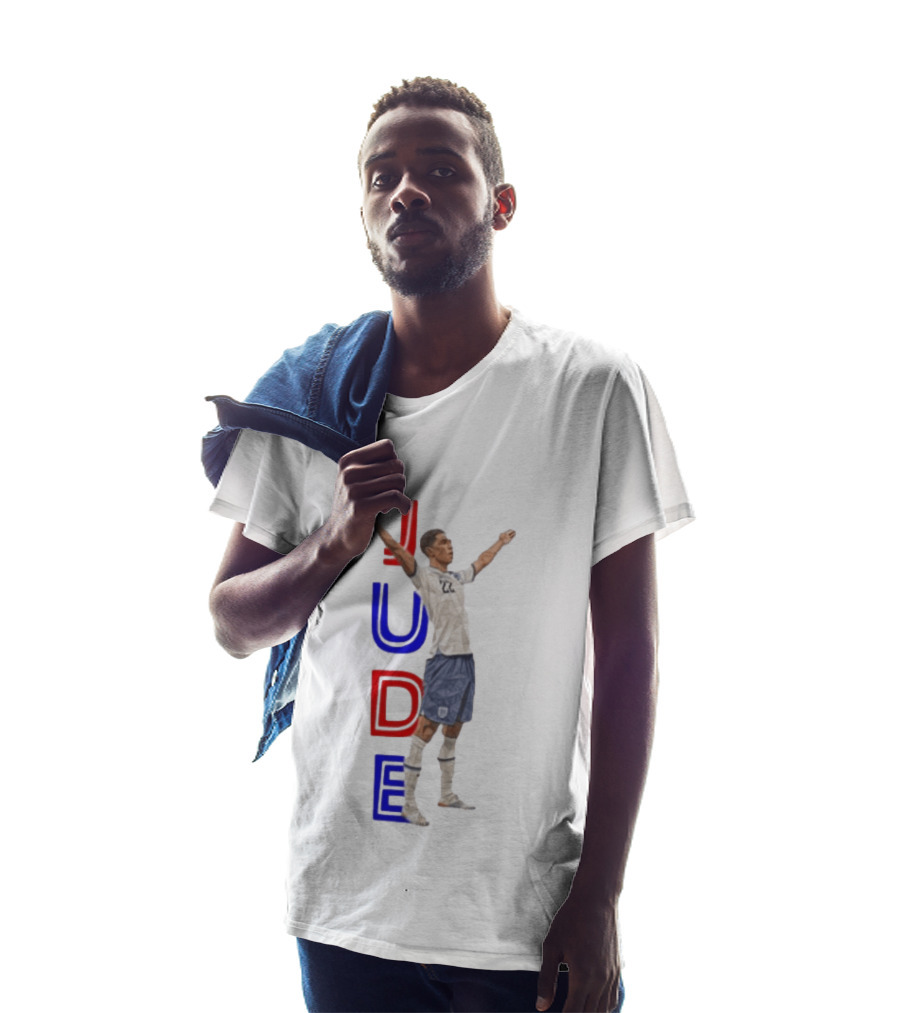 Jude Bellingham No 22 England National Football Team Victory Celebration T-Shirt