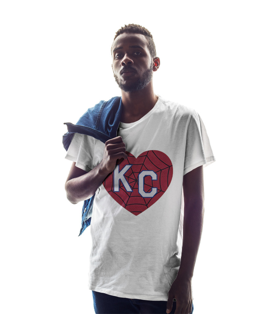 KC Heart Spiderweb T-Shirt