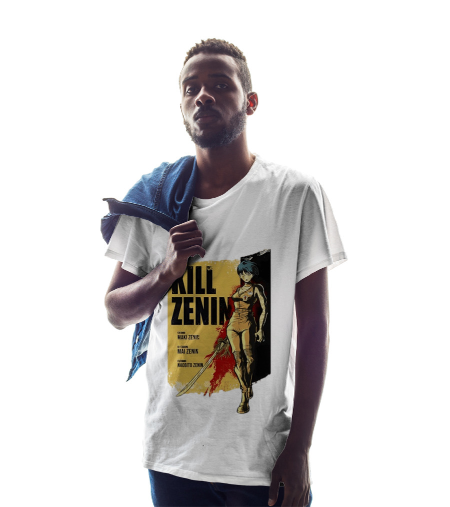 Kill Zenin Maki Mai Naobito Characters Anime T-Shirt