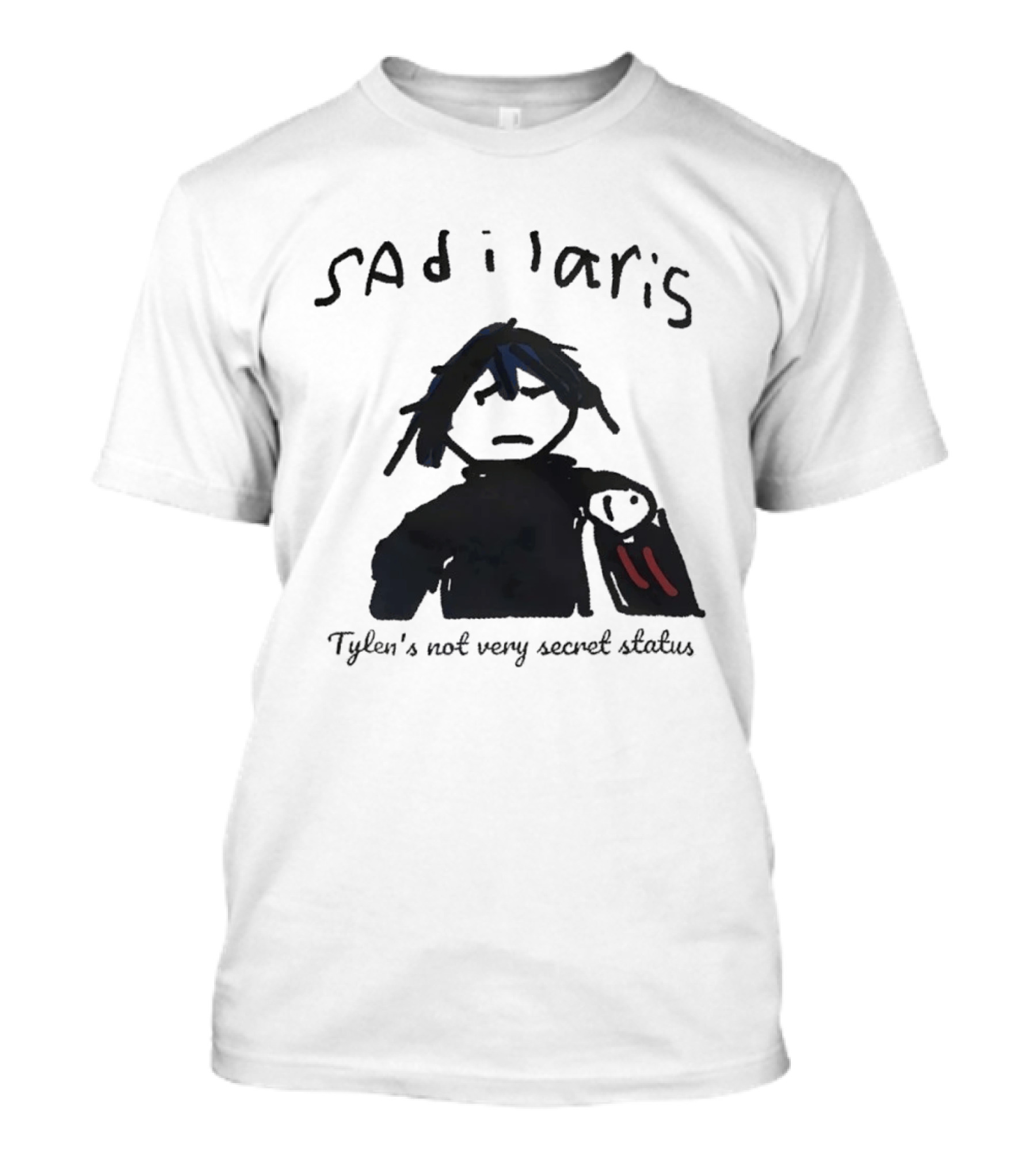 Sadilaris Tylen's Not Very Secret Status Character Concept T-Shirt