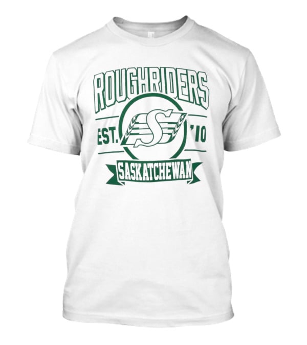 Saskatchewan Roughriders Est '10 CFL Canadian Football League T-Shirt