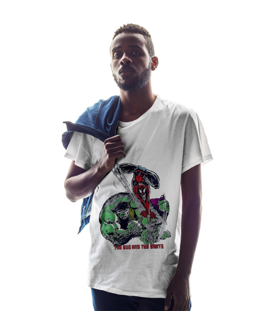 Spider Man And Hulk The Bug And The Brute Dynamic Duo Comic T-Shirt