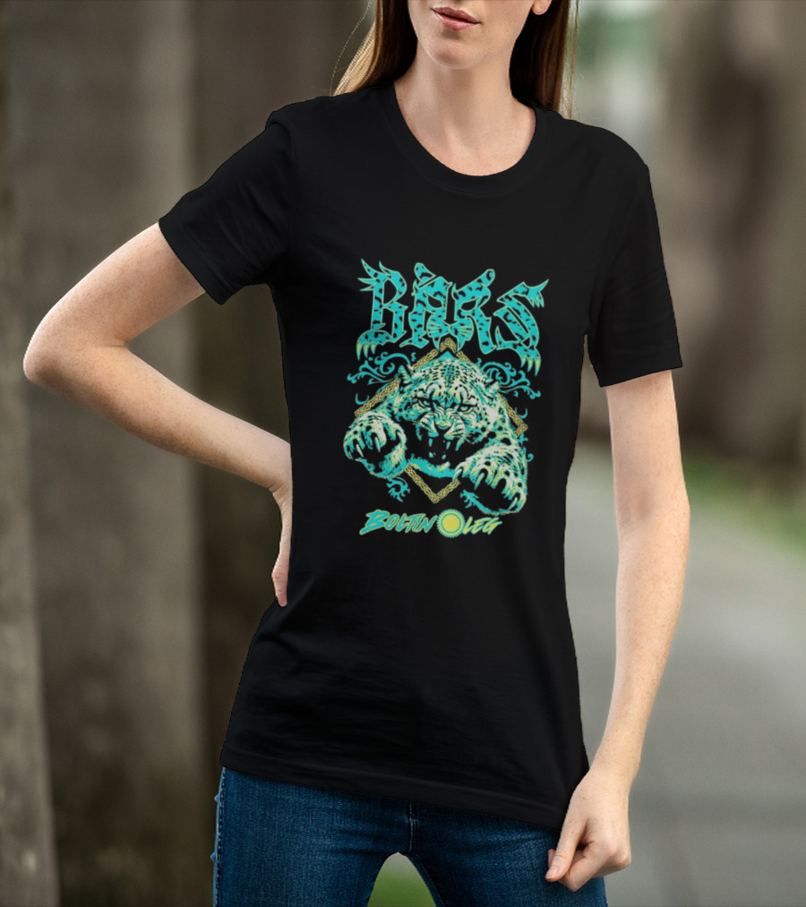 Bars Boltin Oleg Leopard Wild Cat Animal T-Shirt
