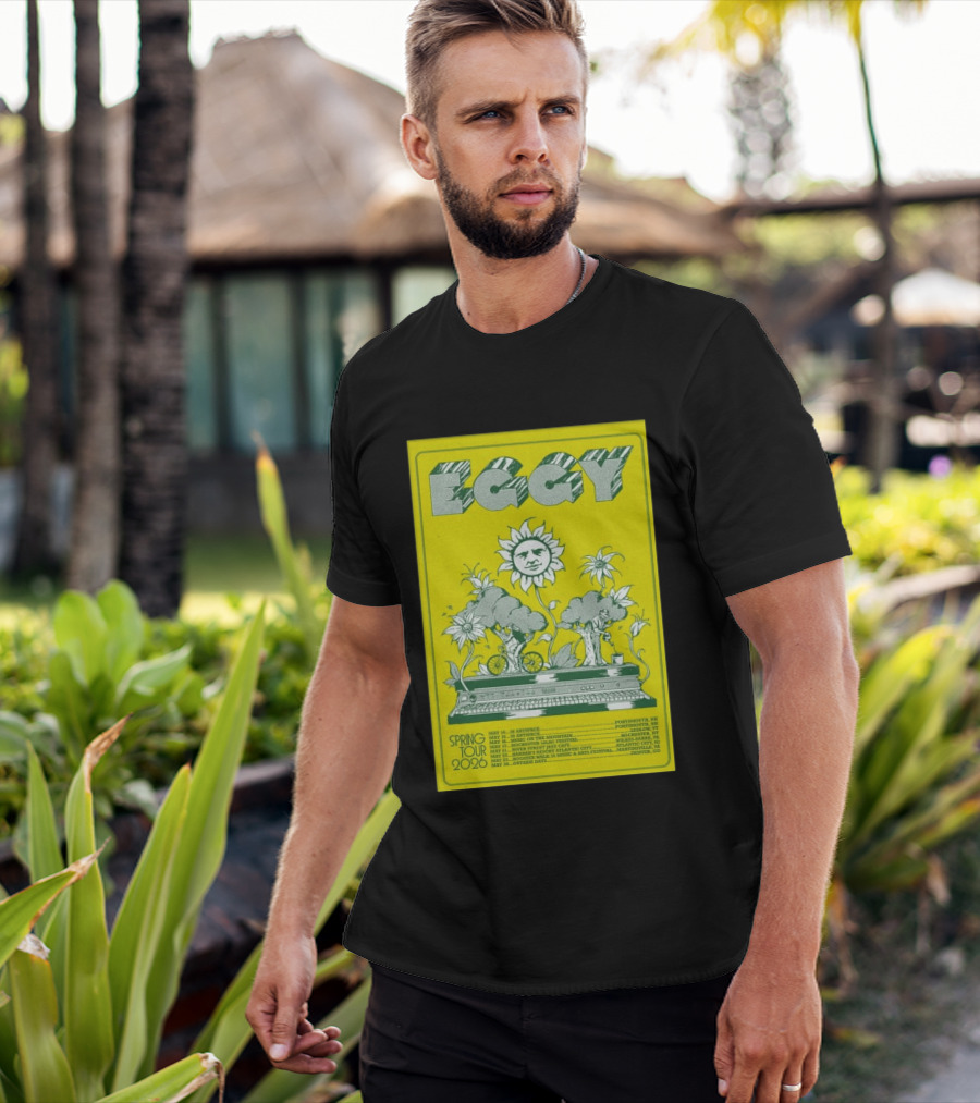 Eggy Spring Tour 2026 Artspace Outpost Richmond Outside Days Denver T-Shirt