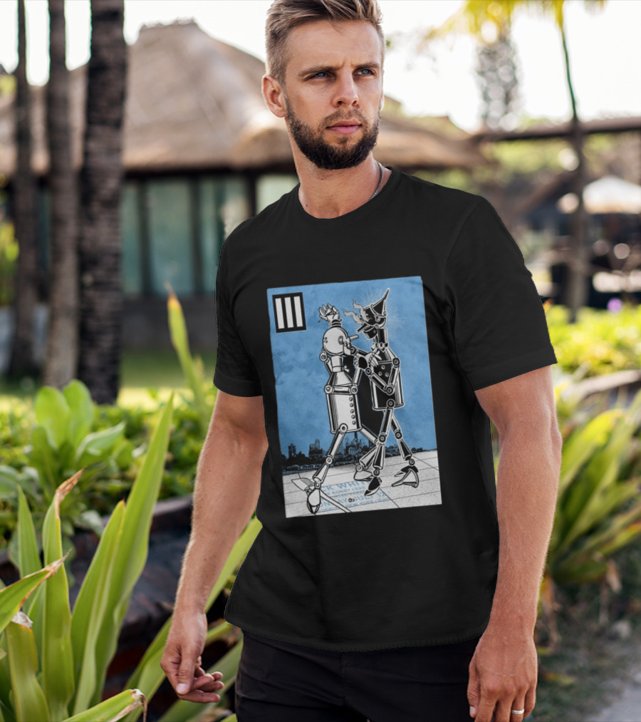 Jack White Brooklyn Paramount July 12 2026 Dancing Robots T-Shirt