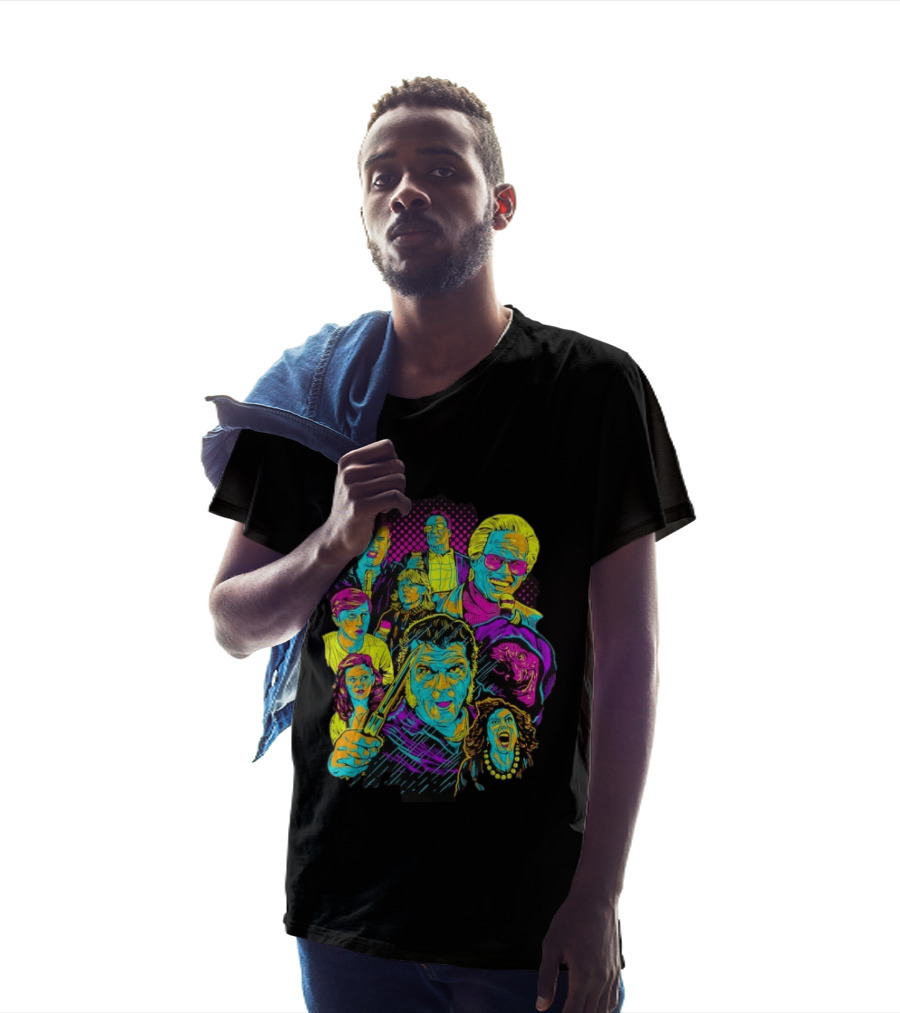 Twin Peaks Cast Neon Pop David Lynch T-Shirt