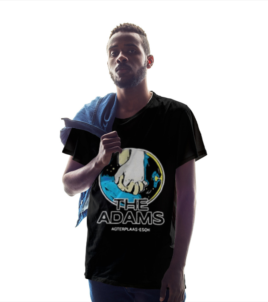 The Adams Agterplaas Esok Cosmic Handshake Global Unity T-Shirt