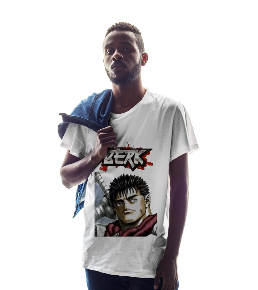 Berk Berserk Manga Guts Style Warrior T-Shirt