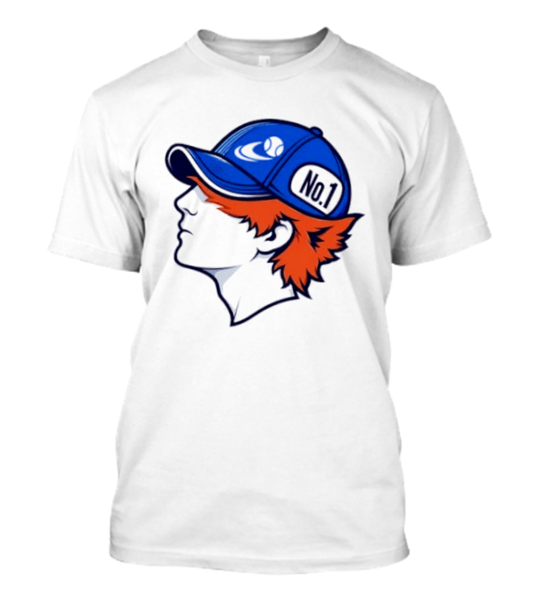 Jannik Sinner No 1 Fox Tennis ATP Player Iconic Cap T-Shirt