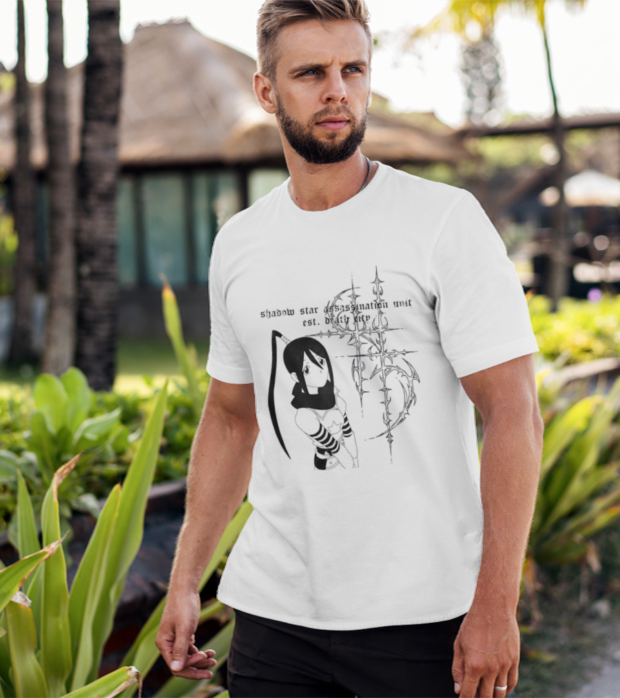 Shadow Star Assassination Unit Est Death City Anime T-Shirt