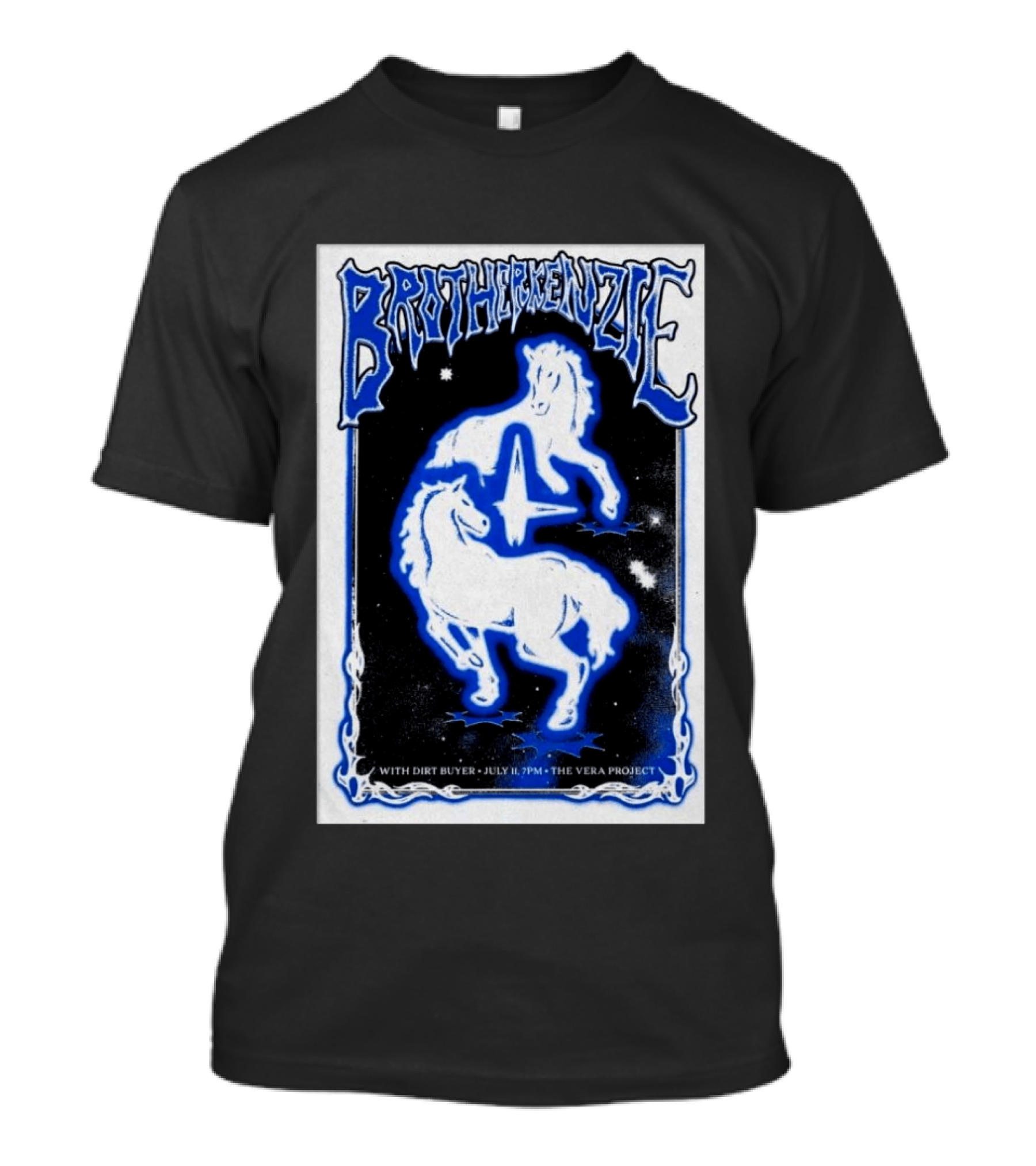 Brotherkenzie Event The Vera Project Seattle WA July 11 2026 With Dirt Buyer T-Shirt