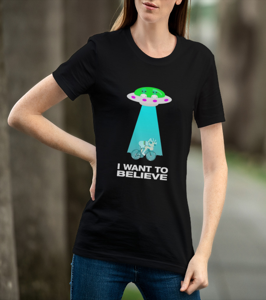Colnago Cyclist UFO I Want To Believe Cycling T-Shirt