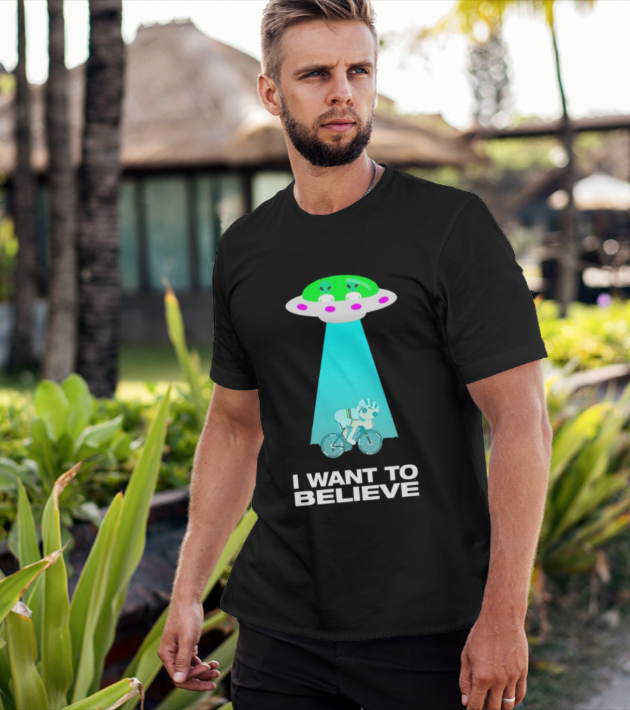 Colnago Cyclist UFO I Want To Believe Cycling T-Shirt