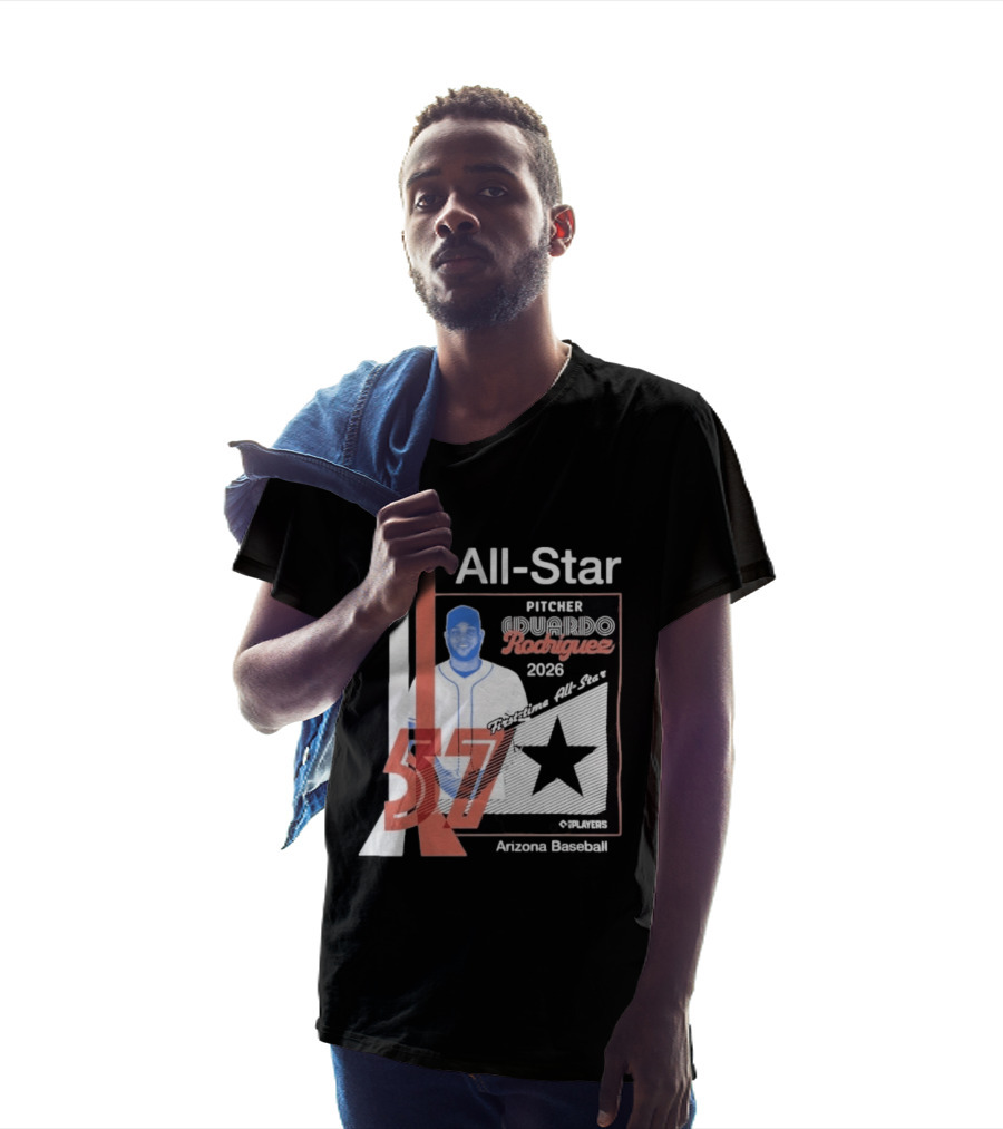 Eduardo Rodriguez Pitcher First Time All Star 2026 Arizona Baseball 57 T-Shirt