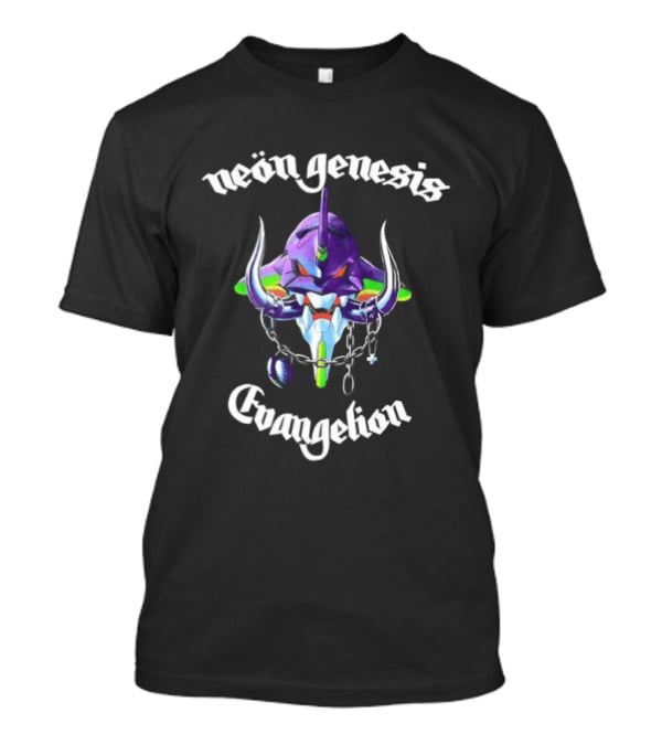 Neon Genesis Evangelion Unit 01 God's In His Heaven All's Right With The World Two Sided T-Shirt