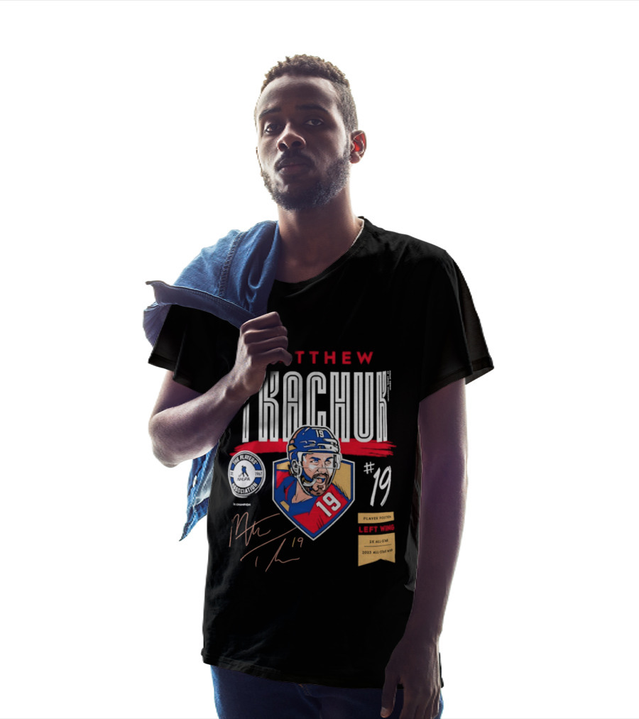 Matthew Tkachuk No19 Florida Panthers Left Wing Hockey Player T-Shirt