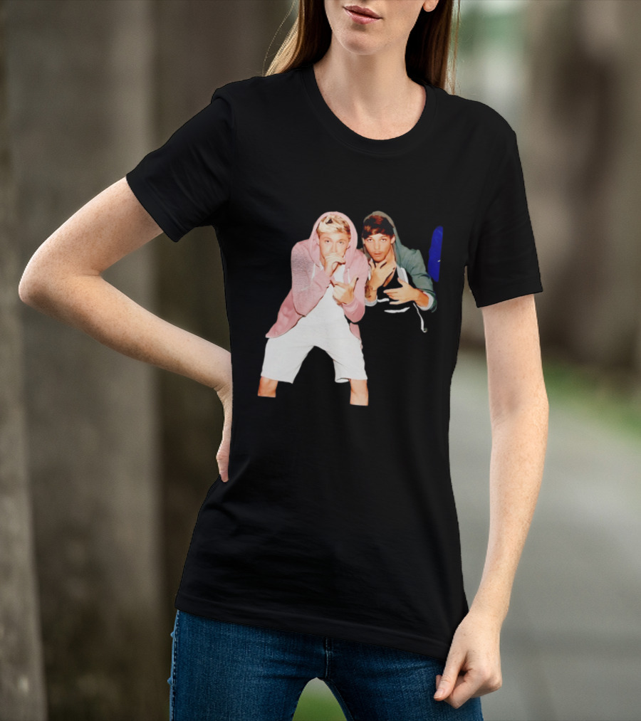 Niall Horan Louis Tomlinson One Direction Pose T-Shirt