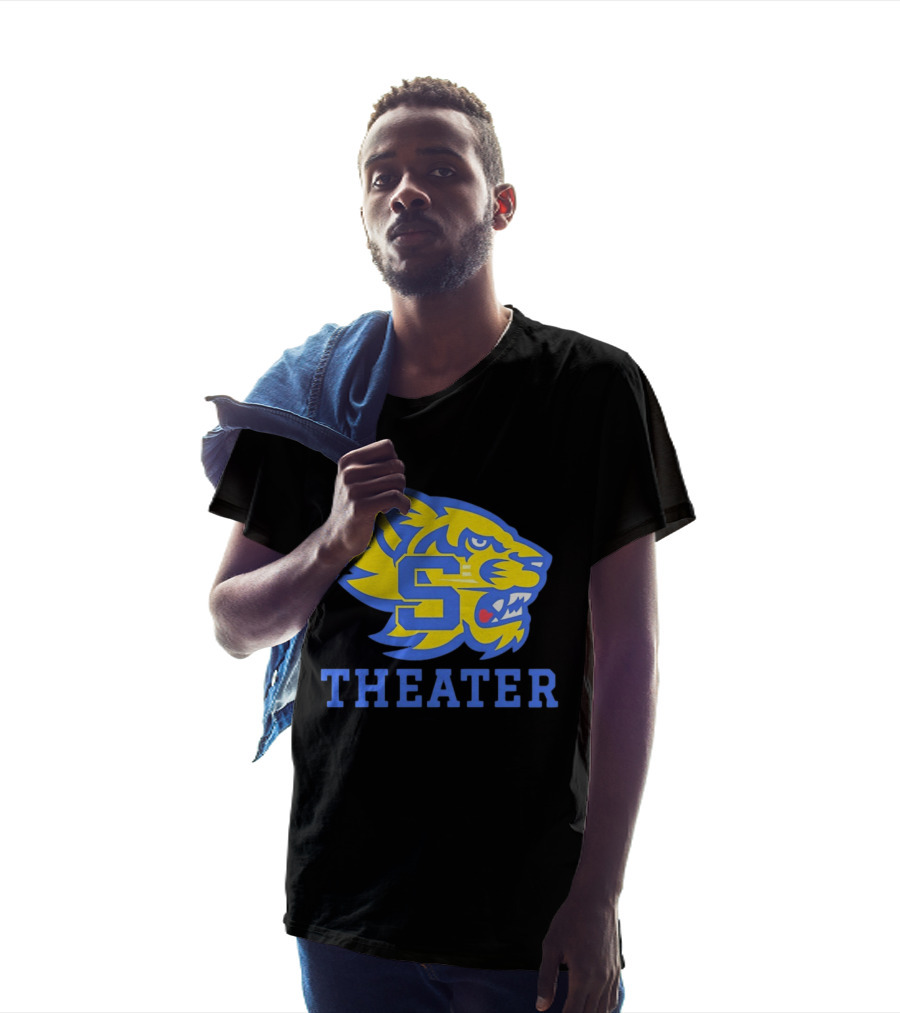 Sweetwater High School Theater Wildcat Head S T-Shirt
