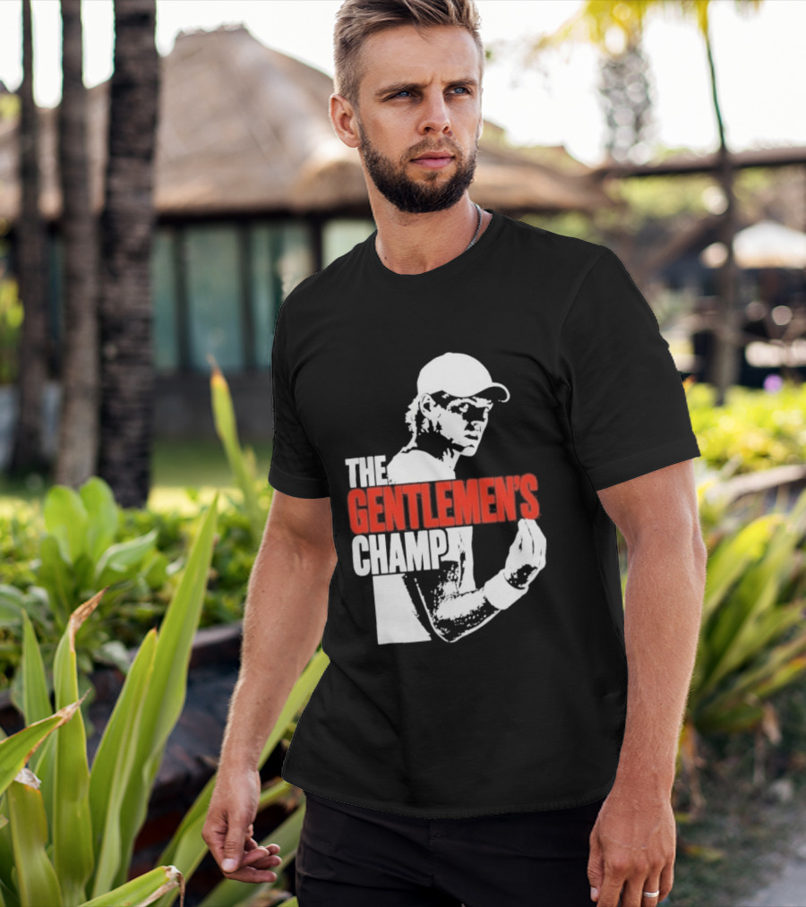 The Gentlemen's Champ Jannik Sinner Italian Gesture T-Shirt