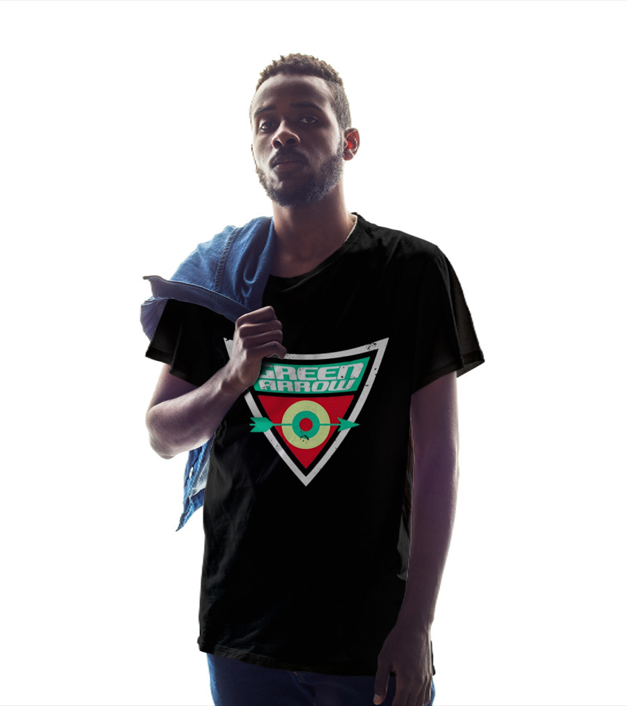 Green Arrow Archery Target Shield T-Shirt