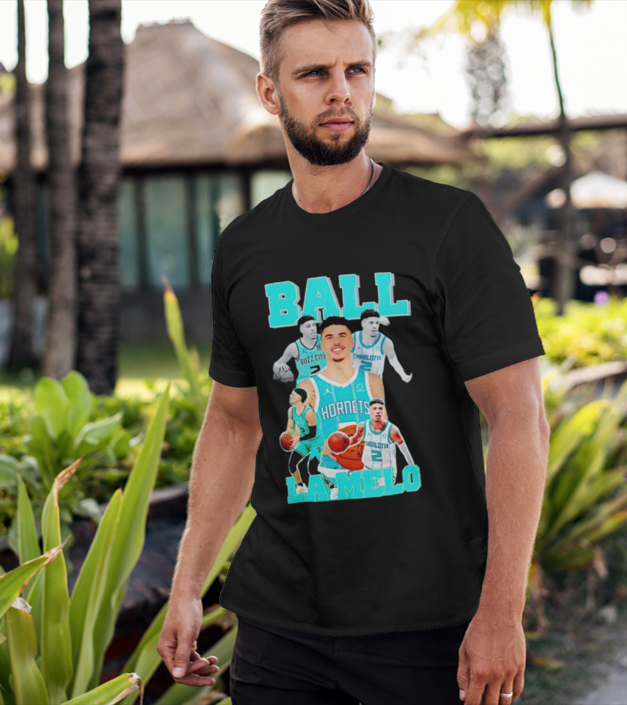 LaMelo Ball Hornets Buzz City Charlotte NBA T-Shirt