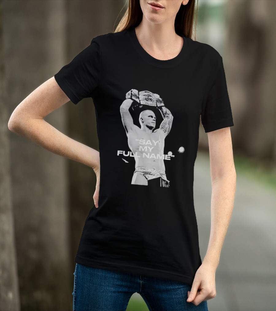 Ilja Dragunov WWE Say My Full Name Wrestling Champion T-Shirt
