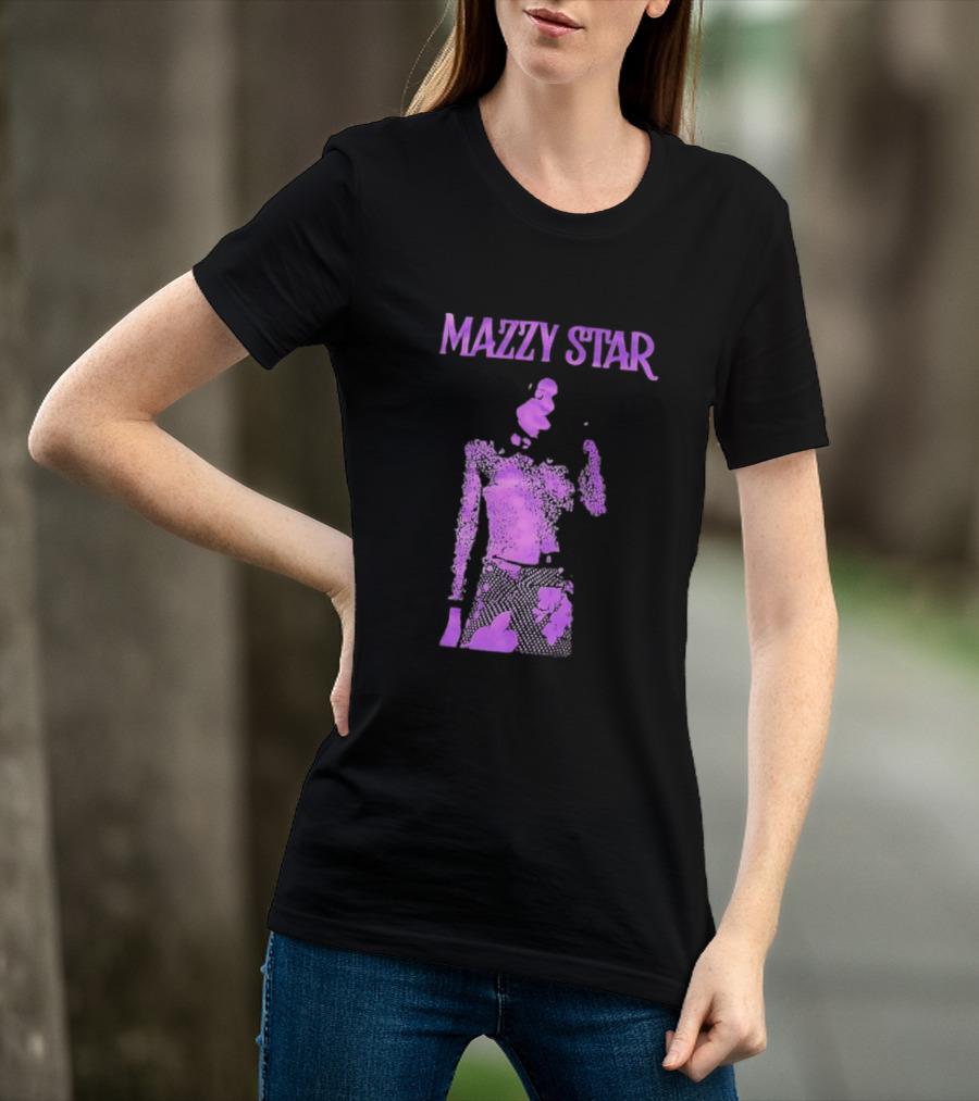 Mazzy Star Hope Sandoval Purple Aesthetic Alternative Rock T-Shirt