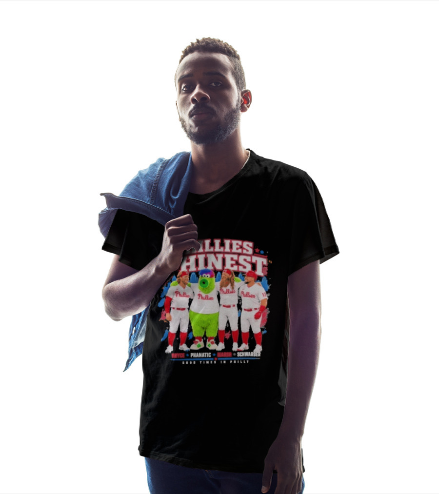 Bryce Harper The Phanatic Brandon Marsh Kyle Schwarber Phillies Phinest T-Shirt