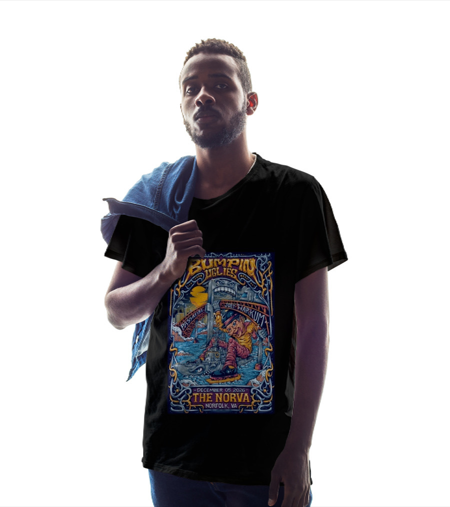 Bumpin Uglies Passafire Joey Harkum Live At The NorVa Norfolk VA December 05 2026 Event T-Shirt