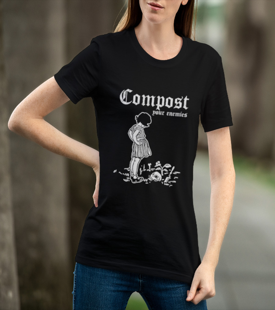 Compost Your Enemies Vintage Style Child T-Shirt