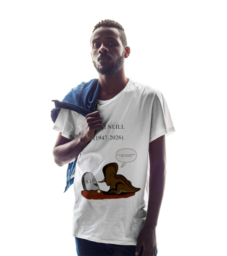 Sam Neill 1947 2026 RIP You Were My Favorite Too Doctor T-Shirt