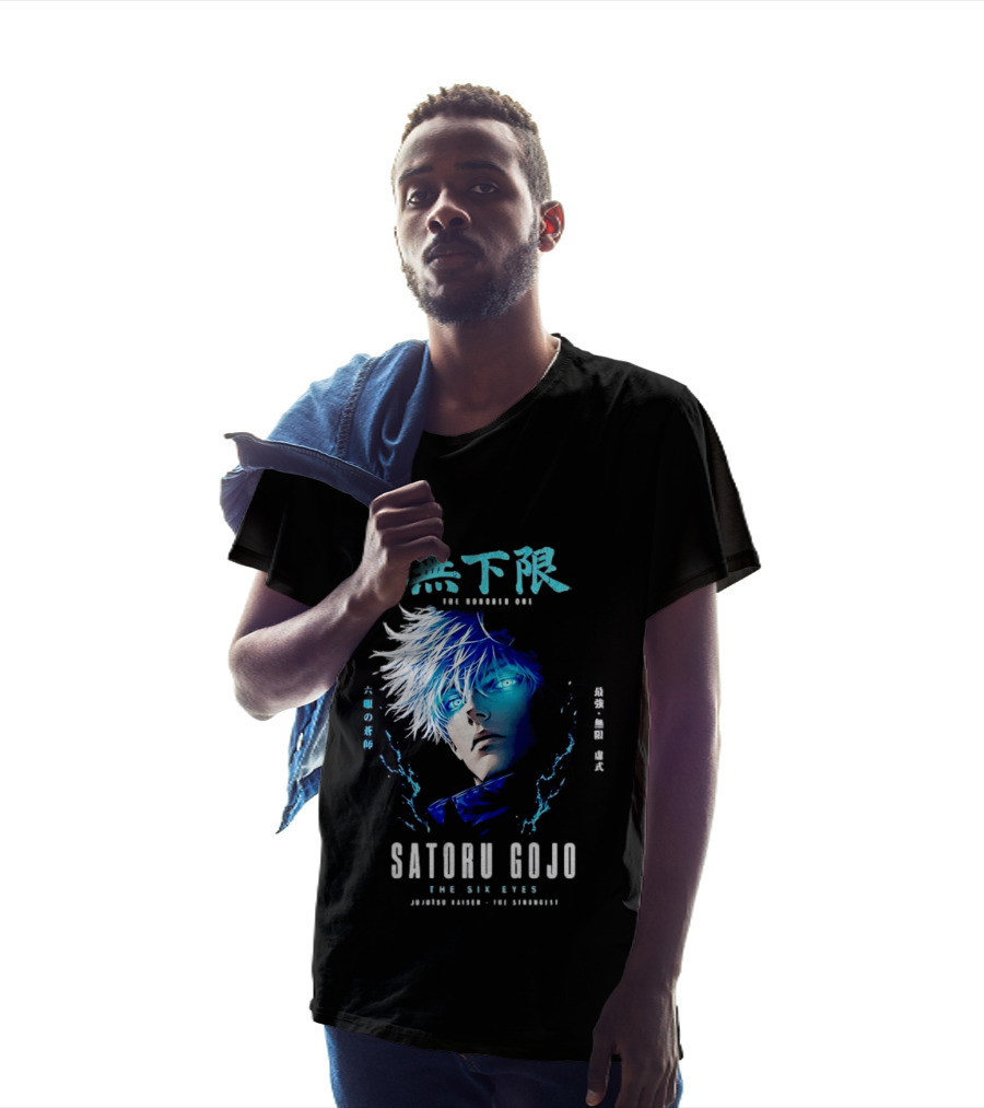 Satoru Gojo The Six Eyes Jujutsu Kaisen The Honored One T-Shirt