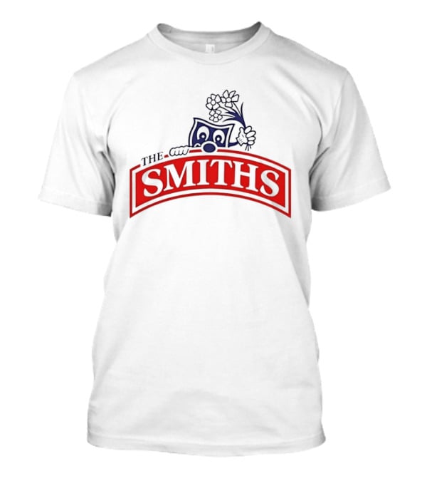 The Smiths Band Indie Rock Morrissey Sneaky Pete Peeking Lilac Daisies T-Shirt