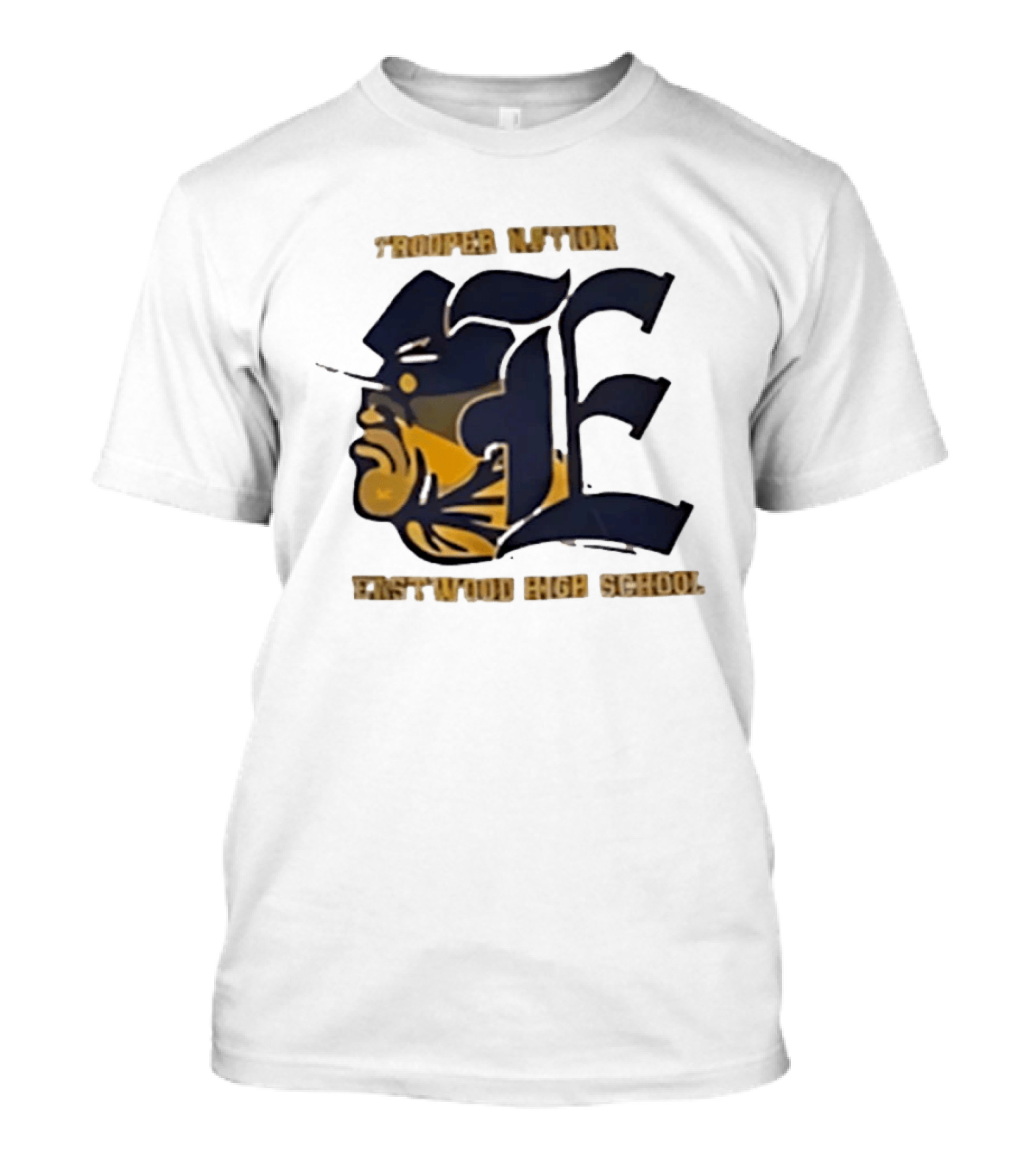 Trooper Nation Eastwood High School Football FE T-Shirt