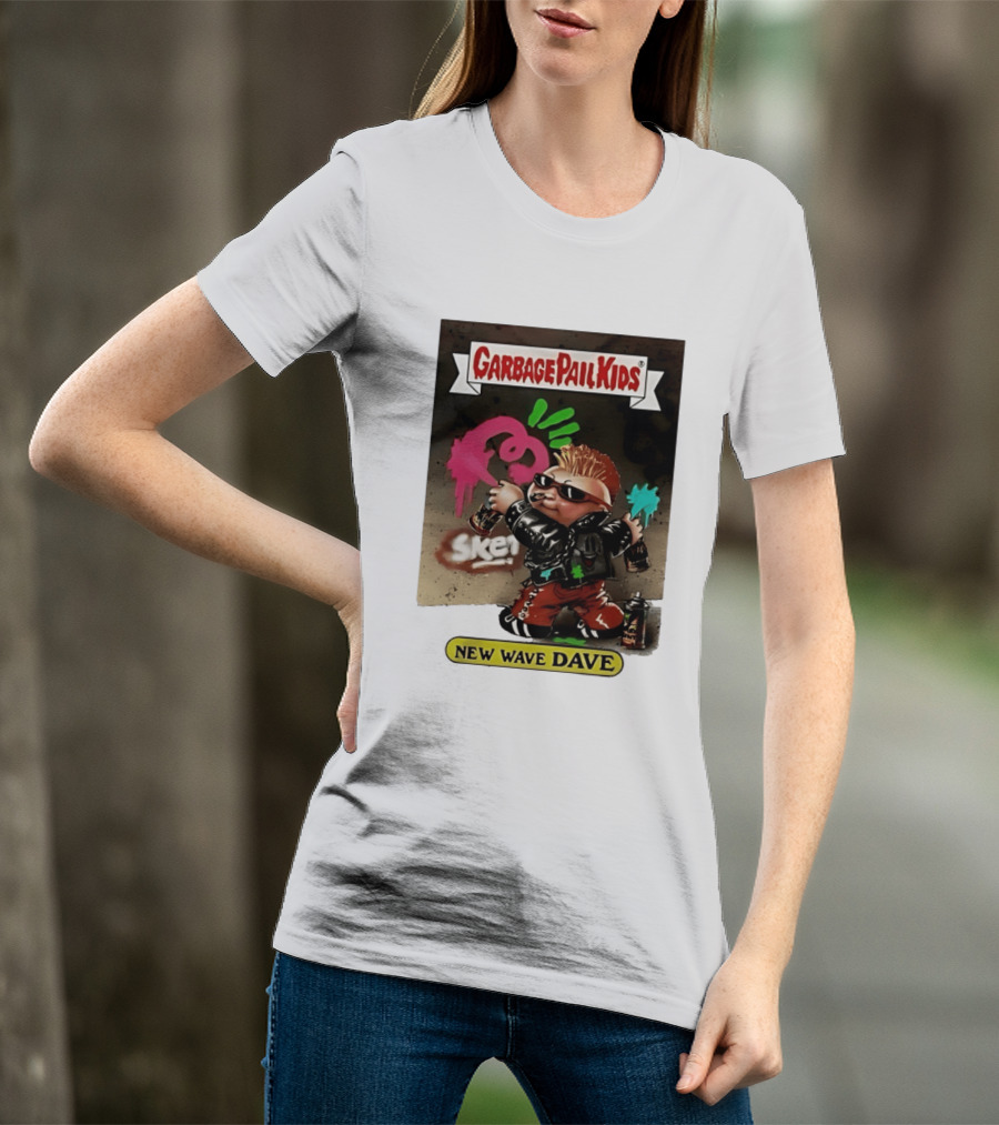 New Wave Dave Garbage Pail Topps T-Shirt