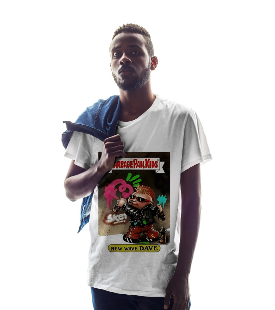 New Wave Dave Garbage Pail Topps T-Shirt