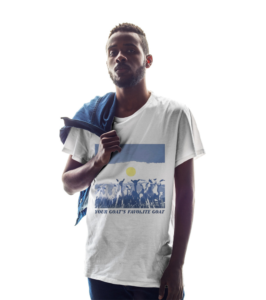 YOUR GOAT'S FAVORITE GOAT Moonlit Pasture T-Shirt