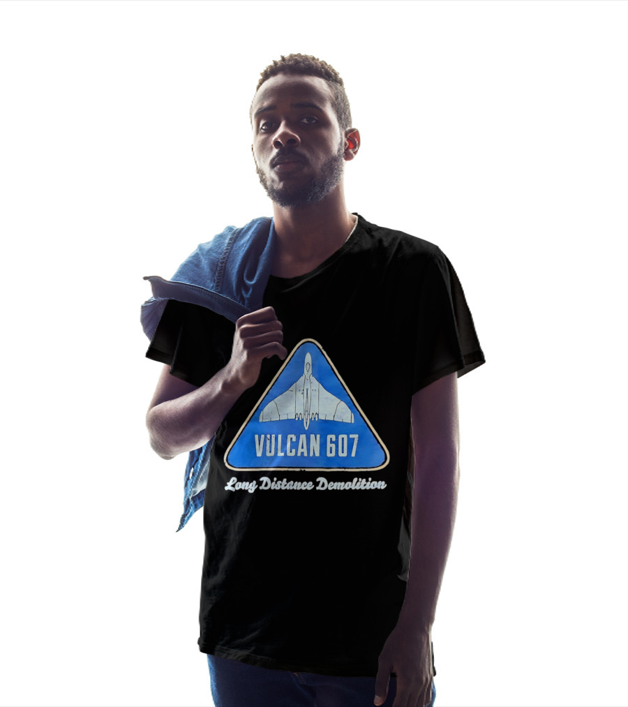 Vulcan 607 Long Distance Demolition Vintage Distressed T-Shirt