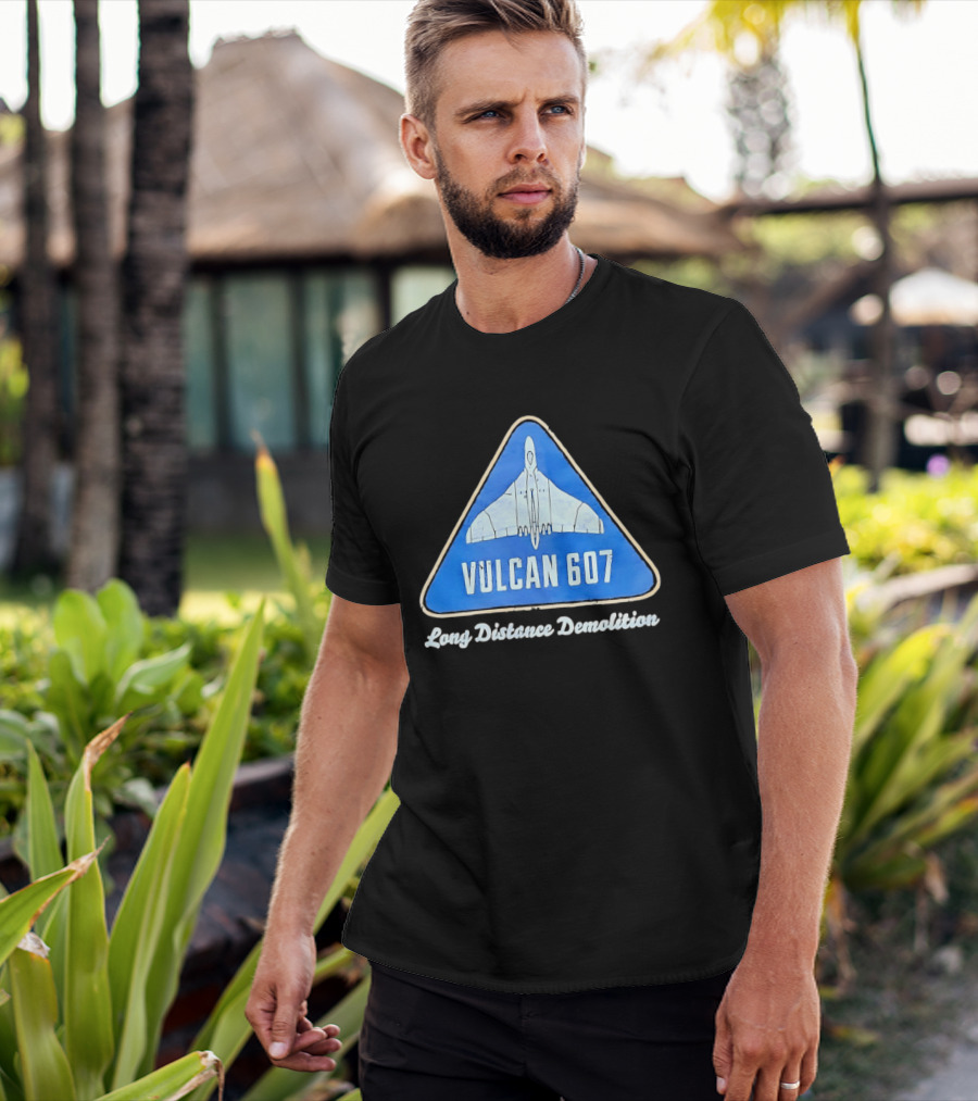 Vulcan 607 Long Distance Demolition Vintage Distressed T-Shirt