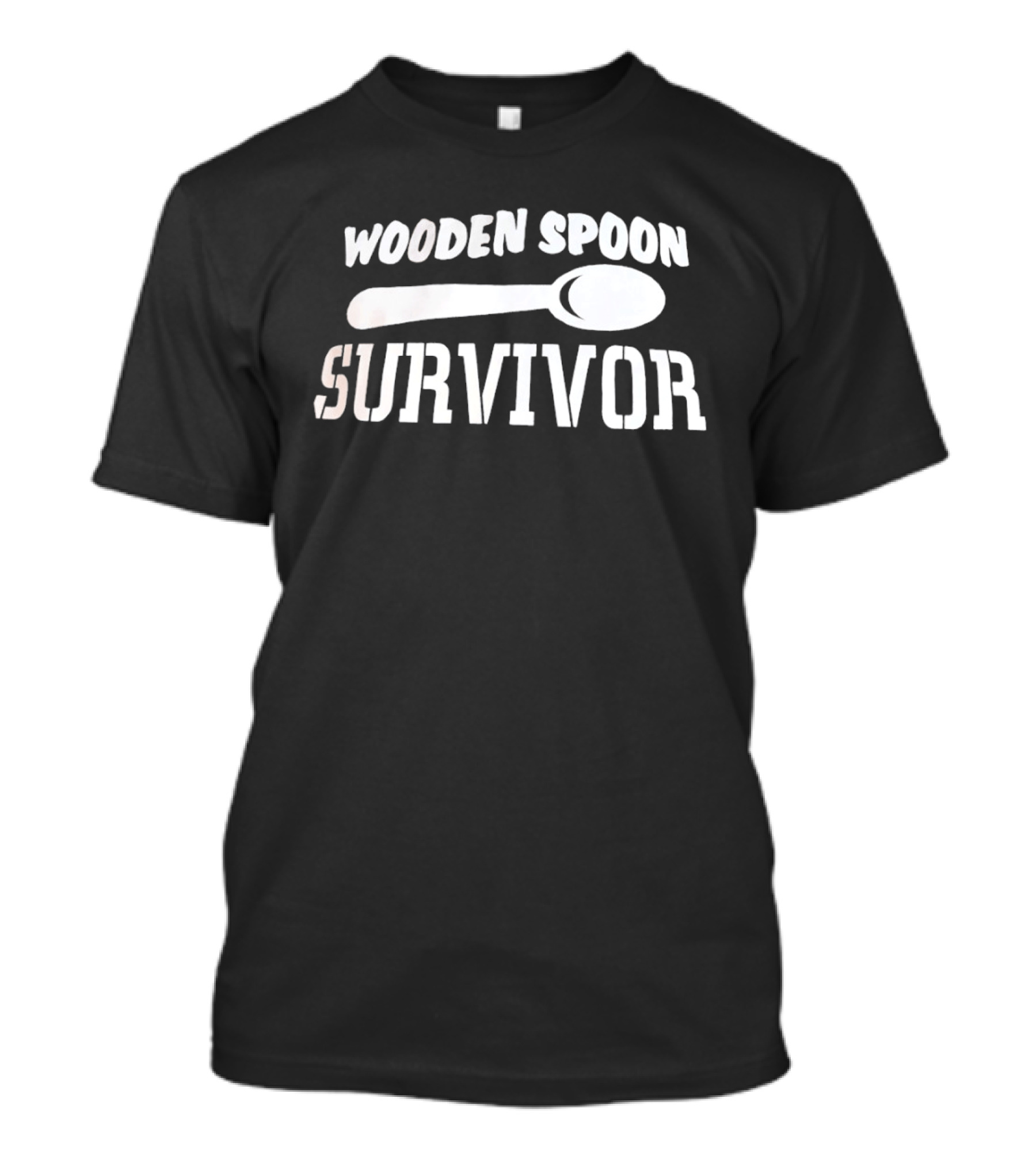 Wooden Spoon Survivor Kitchen Humor Cooking Joke T-Shirt