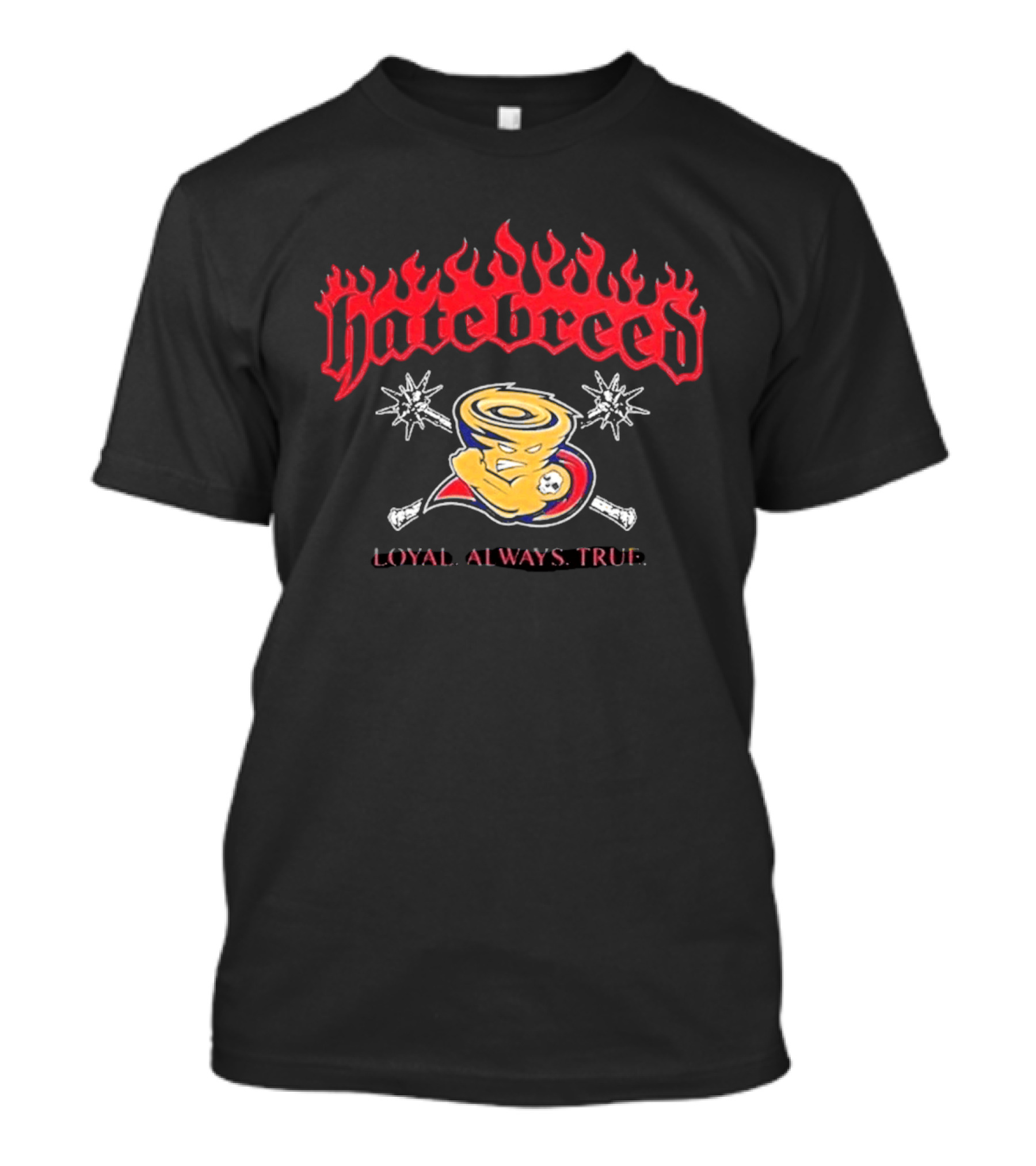 Hatebreed The Summer Slaughter Tour 2026 Tulsa Oklahoma Cain's Ballroom July 12 Fierce Loyalty Loyal Always True T-Shirt