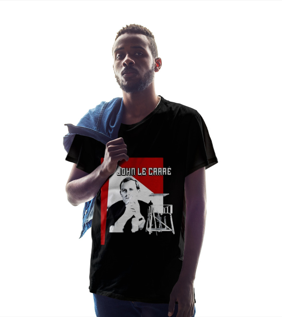 John Le Carré Spy Fiction Author Espionage Tower T-Shirt